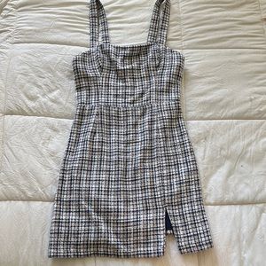 BRAND NEW Abercrombie & Fitch Mini Plaid Dress